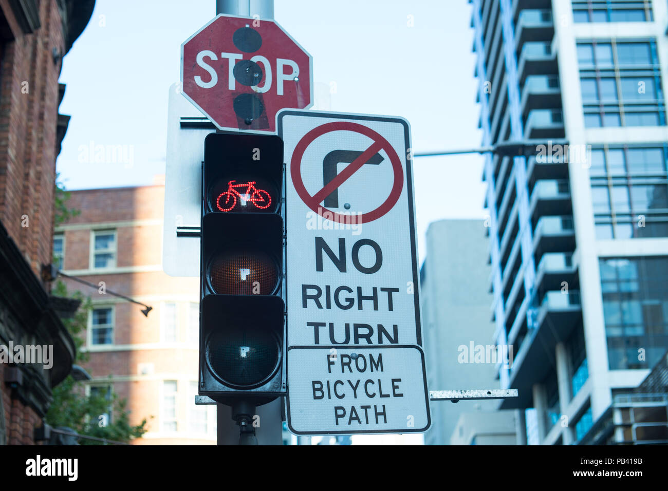 No turn road signs usa hires stock photography and images Alamy