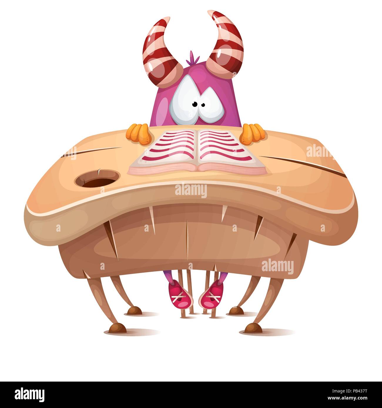 Back to school - cartoon illustration Stock Vector Image & Art - Alamy