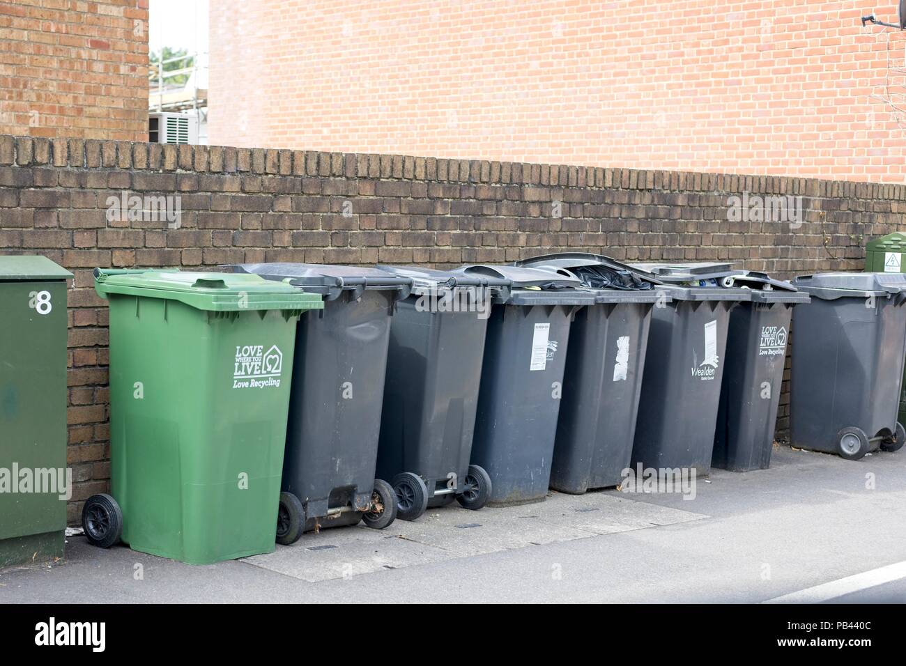 Refuse and recycling bins hi-res stock photography and images - Alamy