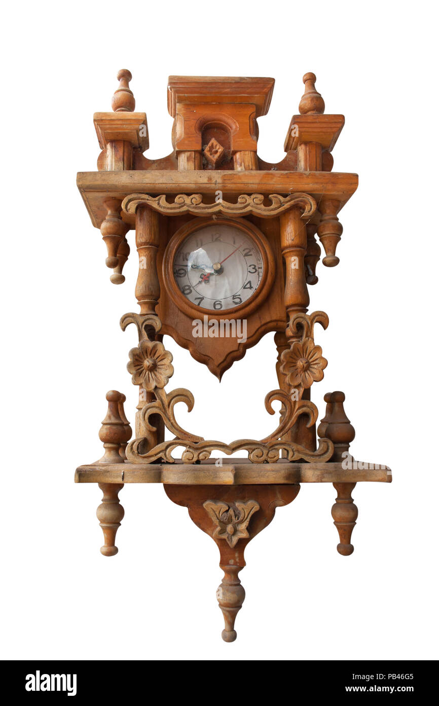 Wooden mantle clock hi-res stock photography and images - Alamy