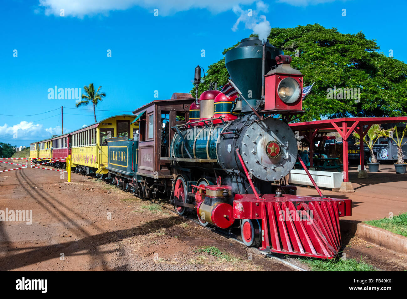 Lahaina sugar cane train maui hires stock photography and images Alamy