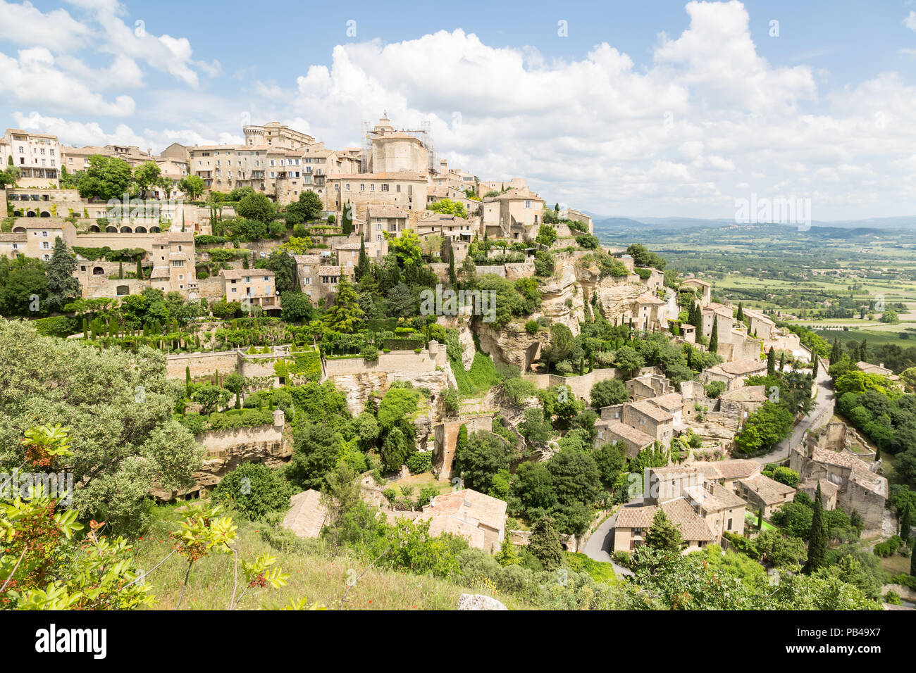 Medieval village Gordes in Provence, France Stock Photo
