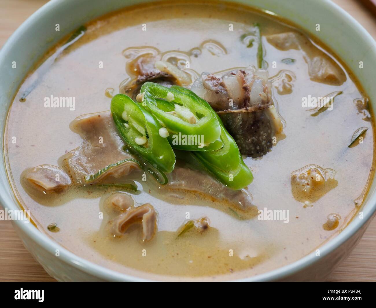 korean-food-sundae-soup-sundae-gukbap-stock-photo-alamy