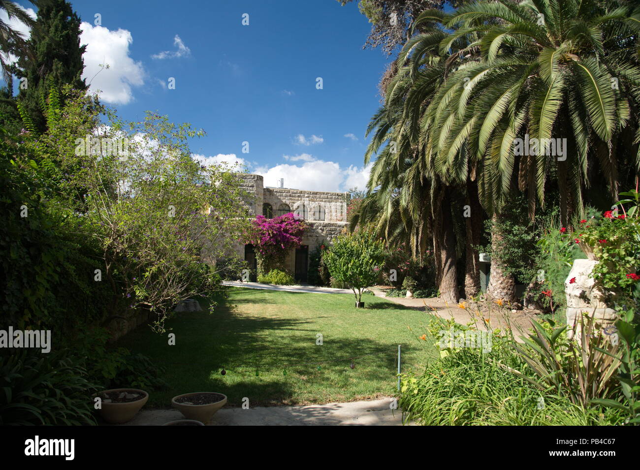 The Benedictine Monastery In Abu Ghosh, Named St Mary Of The 