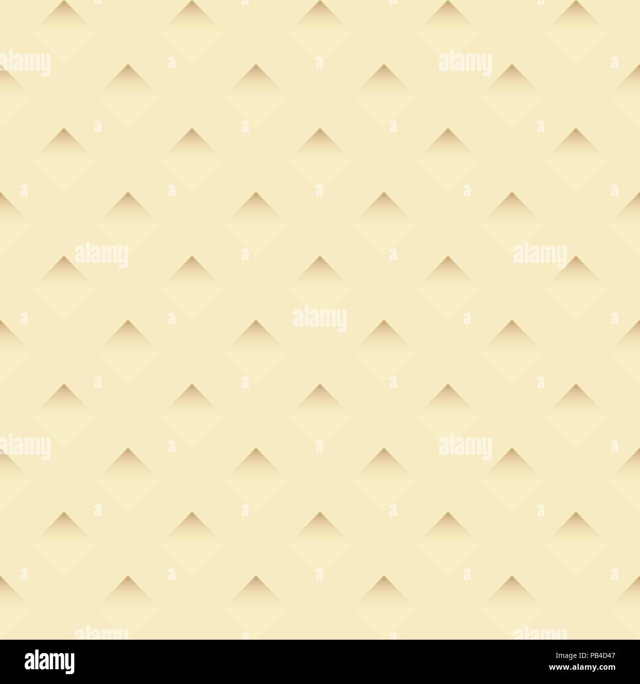 Light Beige Illusory Background. 3D Effect Texture ‚ Stock Vector