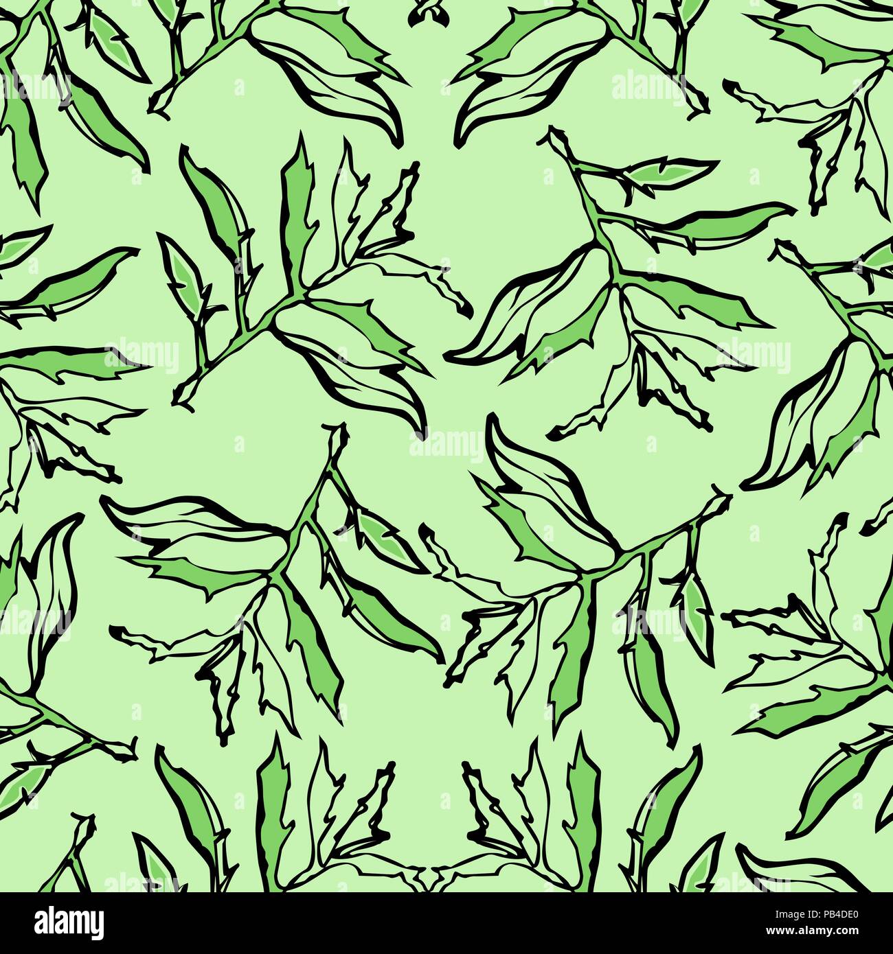 Beautiful basil Stock Vector Images - Alamy