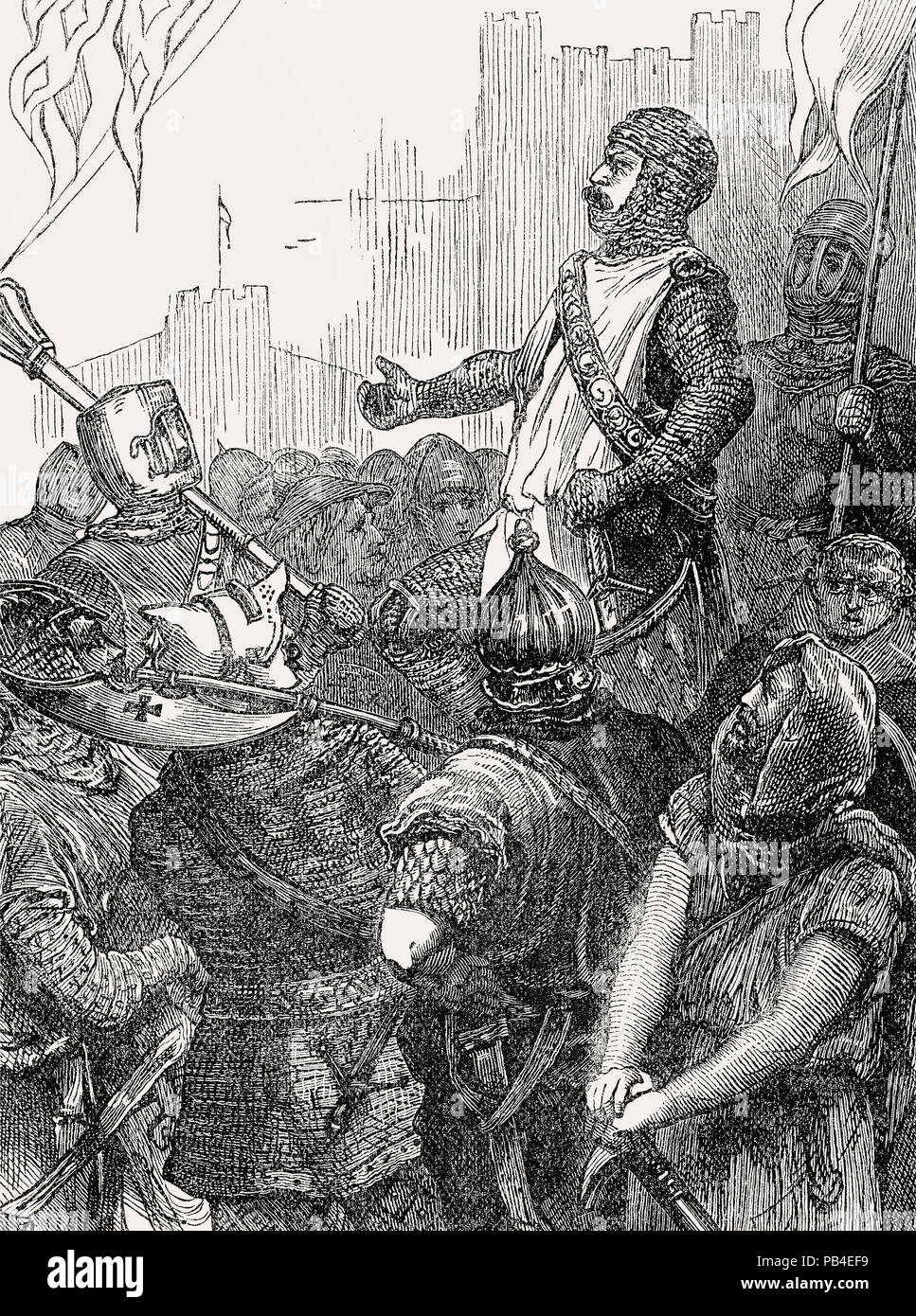 The oath of Hubert de Burgh, 1st Earl of Kent, c. 1170 1243