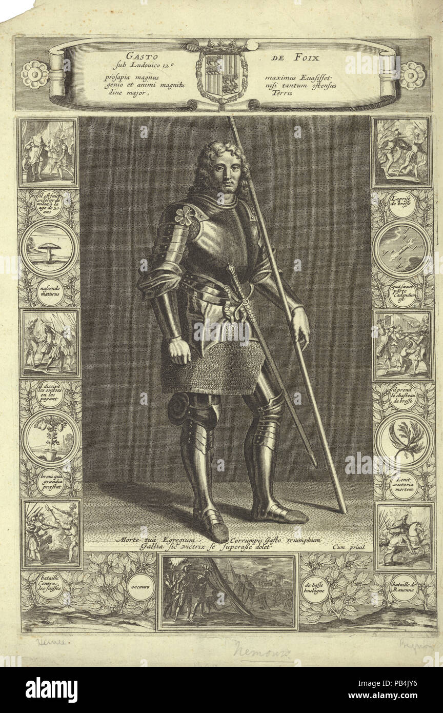 Gaston de Foix Stock Photo Alamy