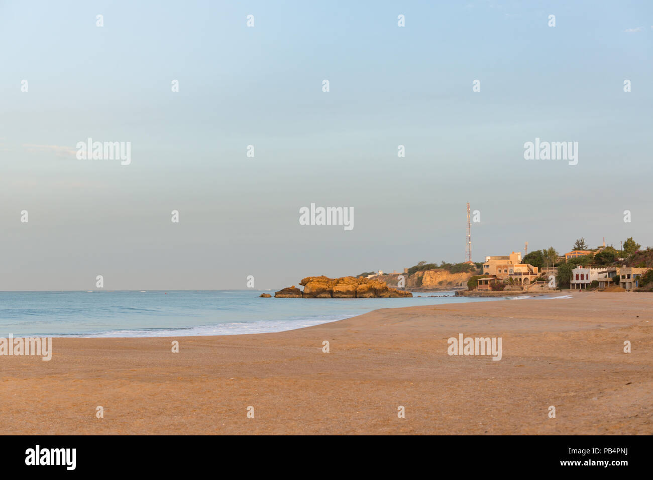 The beach a Popenguine, Thies, Senegal Stock Photo