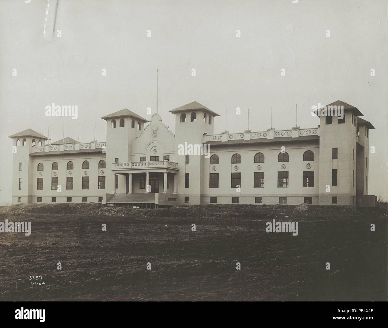 1053 Model Indian School. Department of Anthropology. (Louisiana Purchase Exposition) Stock Photo