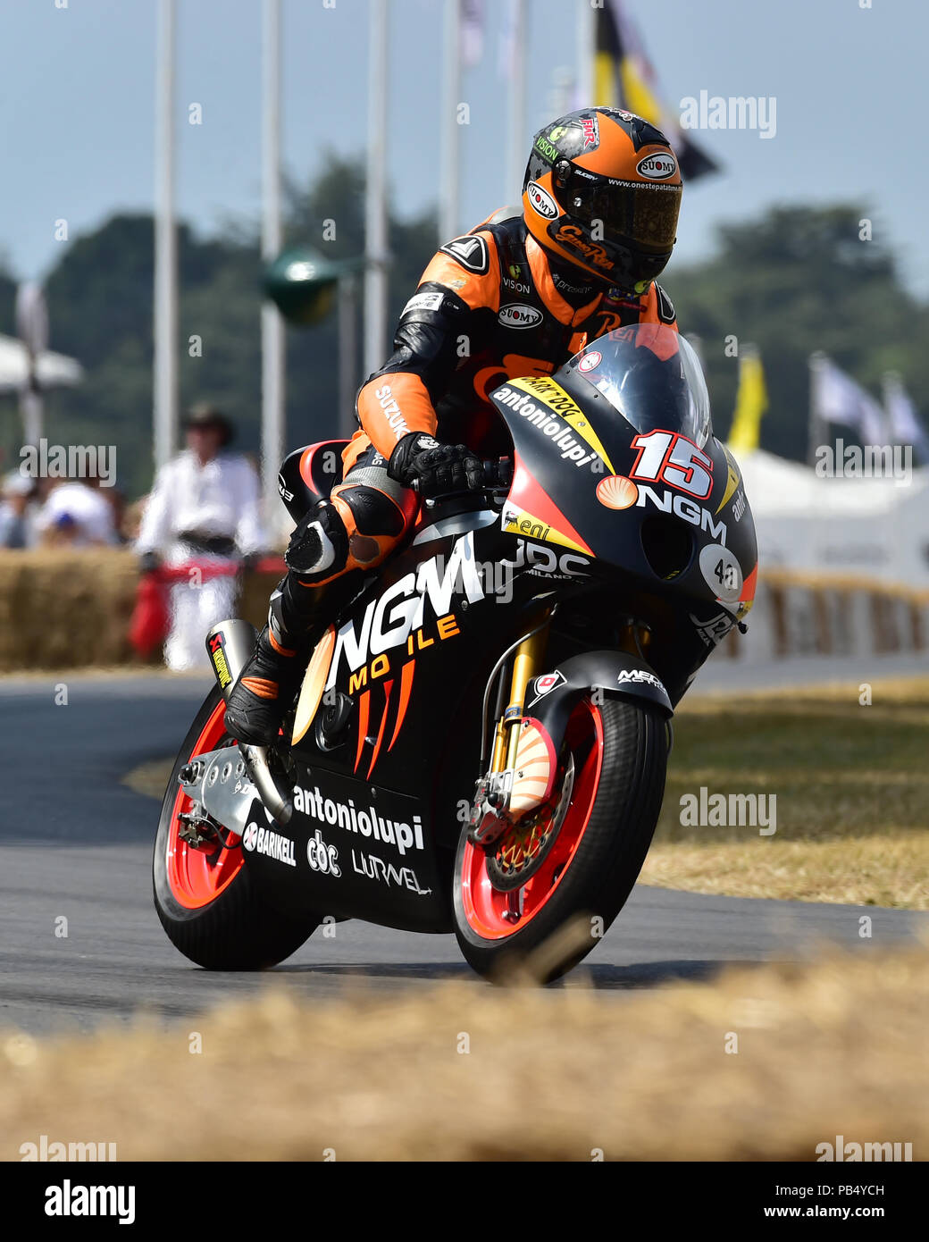 Gino Rea, FTR-Honda Moto2, Modern Racing Motorcycles, Goodwood Festival of  Speed, The Silver Jubilee, Goodwood, July 2018, West Sussex, England. 2018  Stock Photo - Alamy
