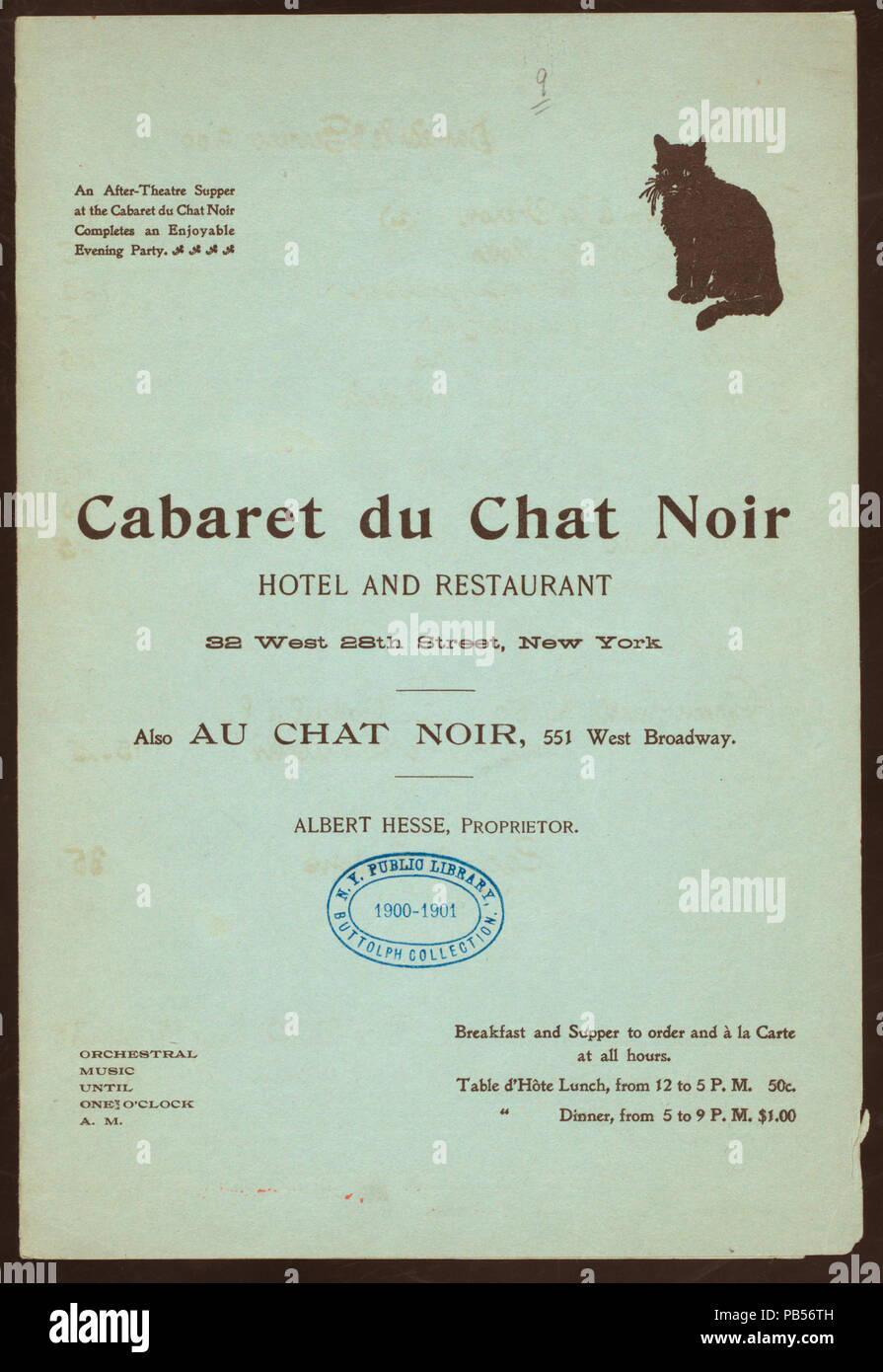 Cabaret Du Chat Noir High Resolution Stock Photography And Images Alamy