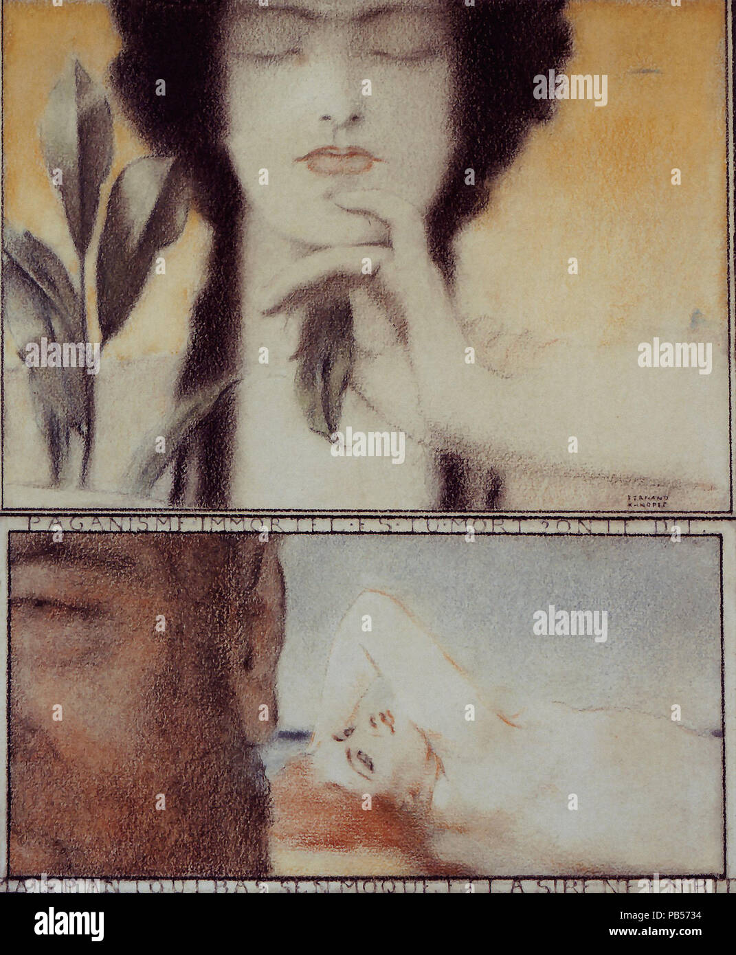 Фернан кнопф картины