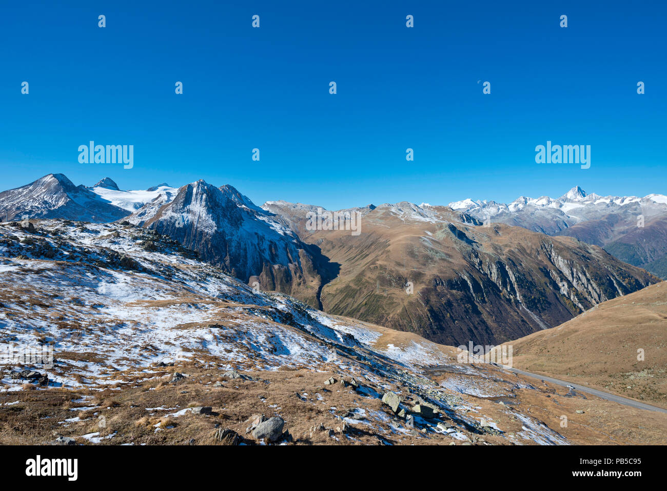 Switzerland, Col du Nufenen, Nufenenpass, Novena *** Local Caption
