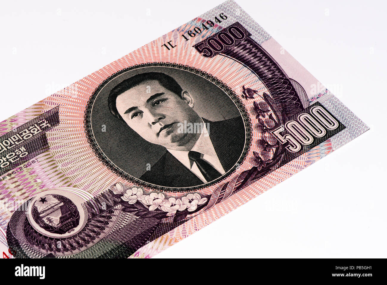 5000-north-korea-won-bank-note-north-korea-won-is-the-national