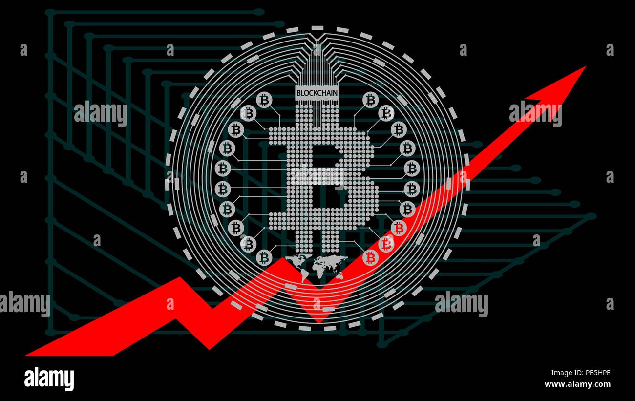 Bitcoin Price Increase Dynamics Of Course Is Crypto Currency Rise - 