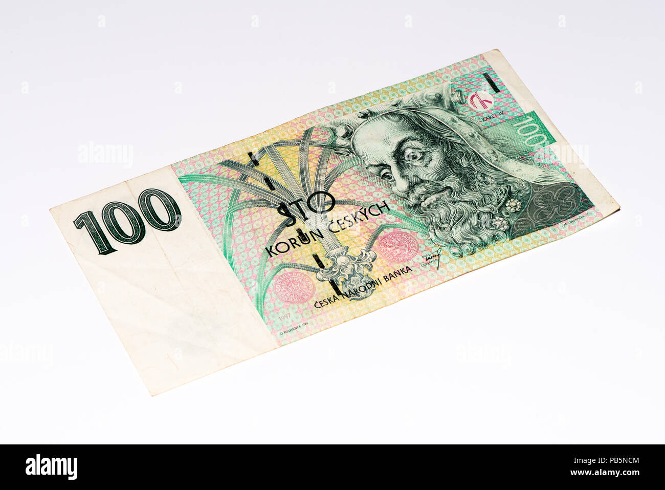 100 Czech Crowns Bank Note Crown Is The National Currency Of Czech 100-czech-crowns-bank-note-crown-is-the-national-currency-of-czech