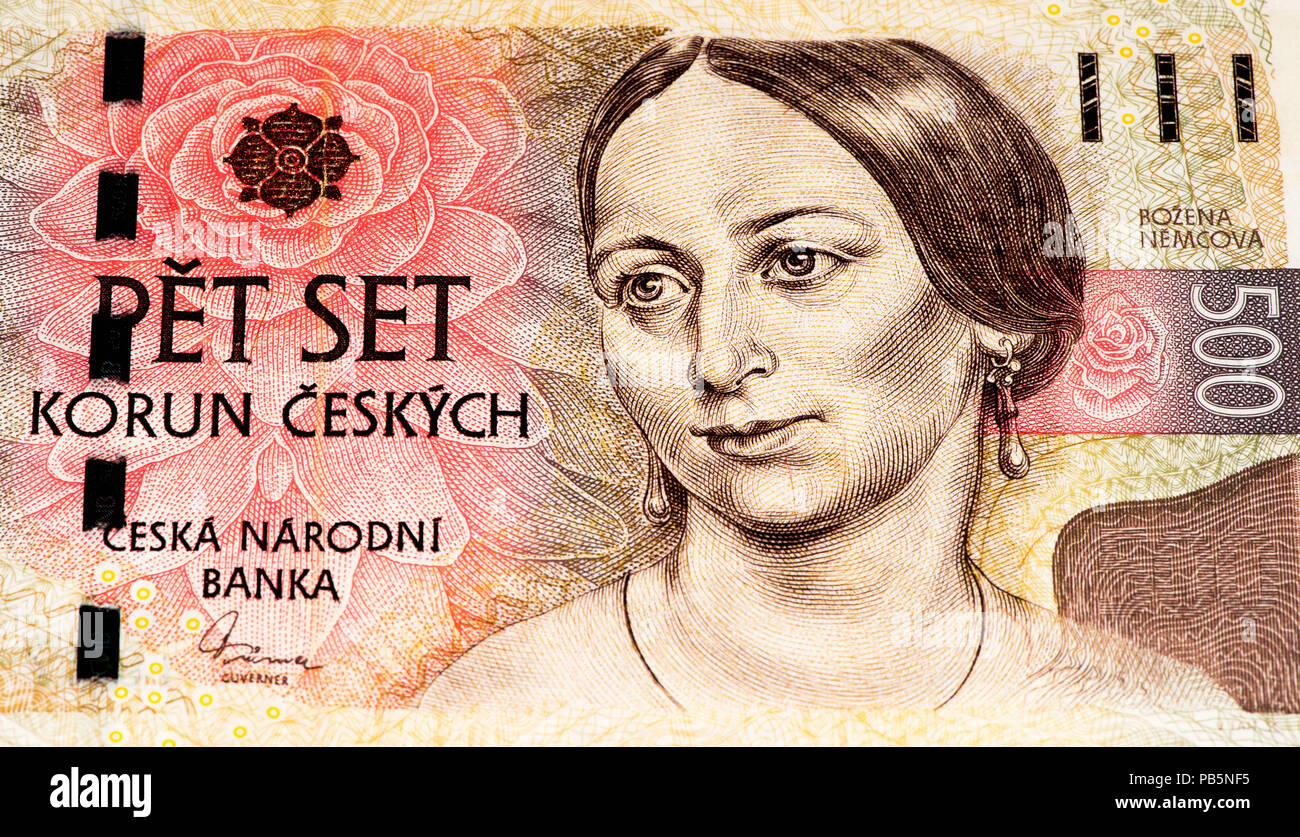 500 czech koruna banknote tres bohemes Beautiful Art On 55 OFF