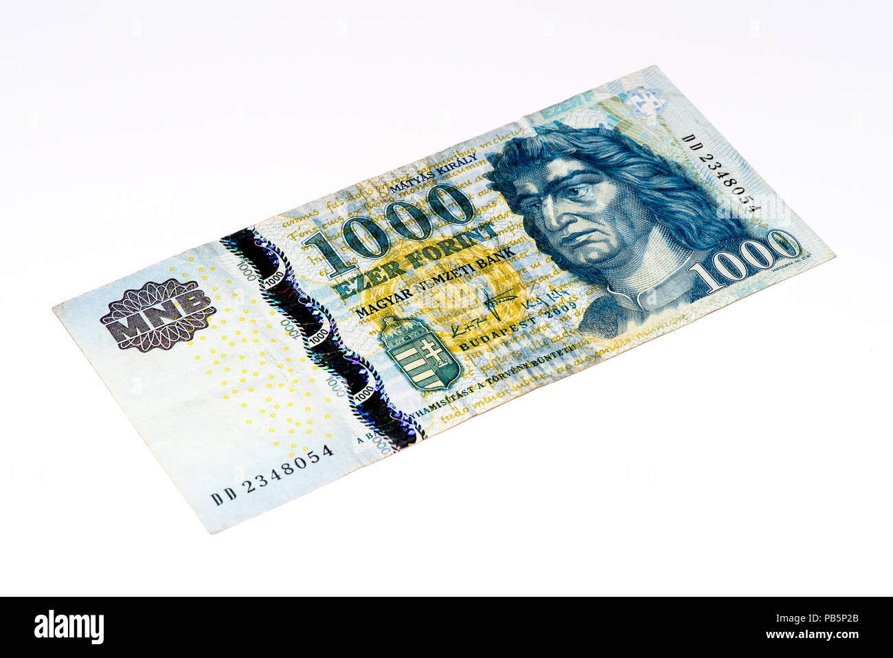 1000 Hungarian Forints Bank Note Hungarian Forint Is The National