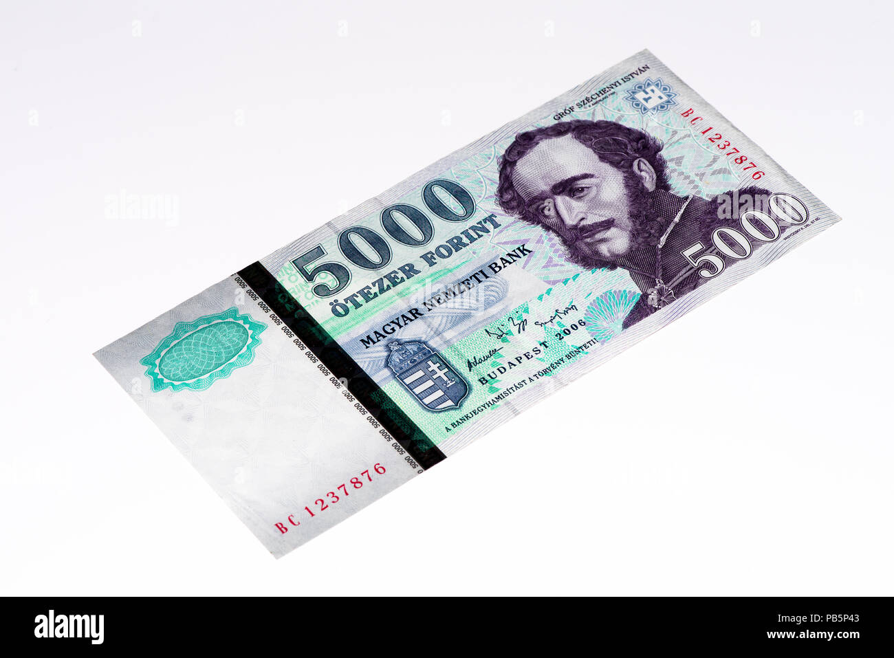 Hungarian Forints Bank Note Hungarian Forint Is The National