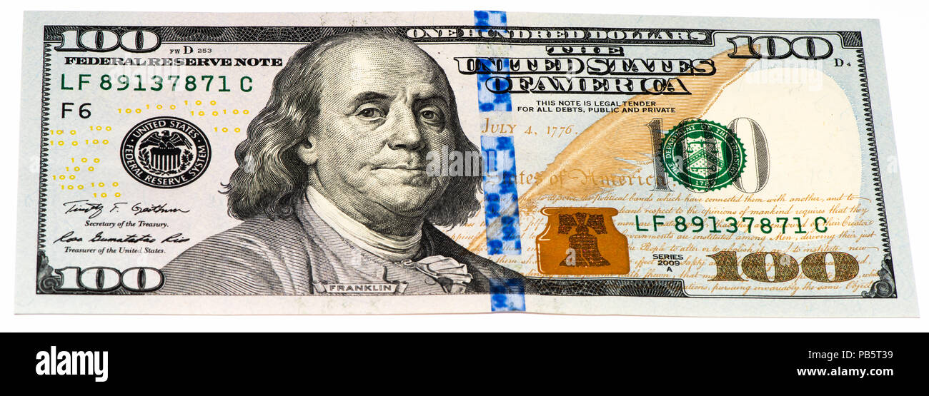 Money Printing 100 US Dollar Banknotes Stock Photo - Alamy
