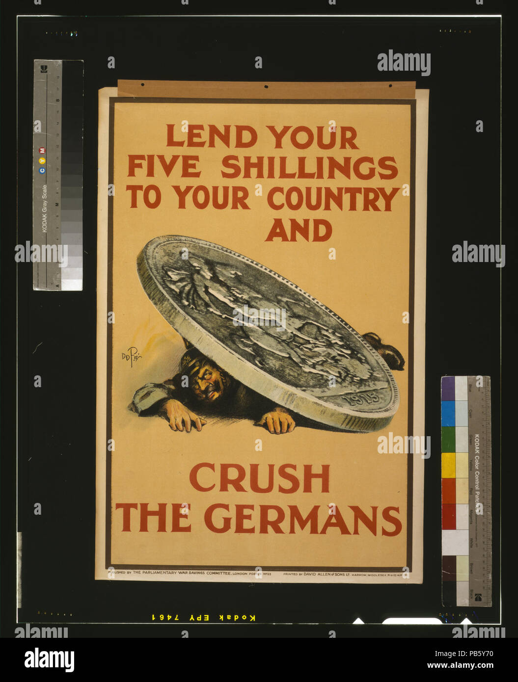 You have in your pocket silver bullets that will stop the Germans. Lend them to your country by investing in the war loan to-day