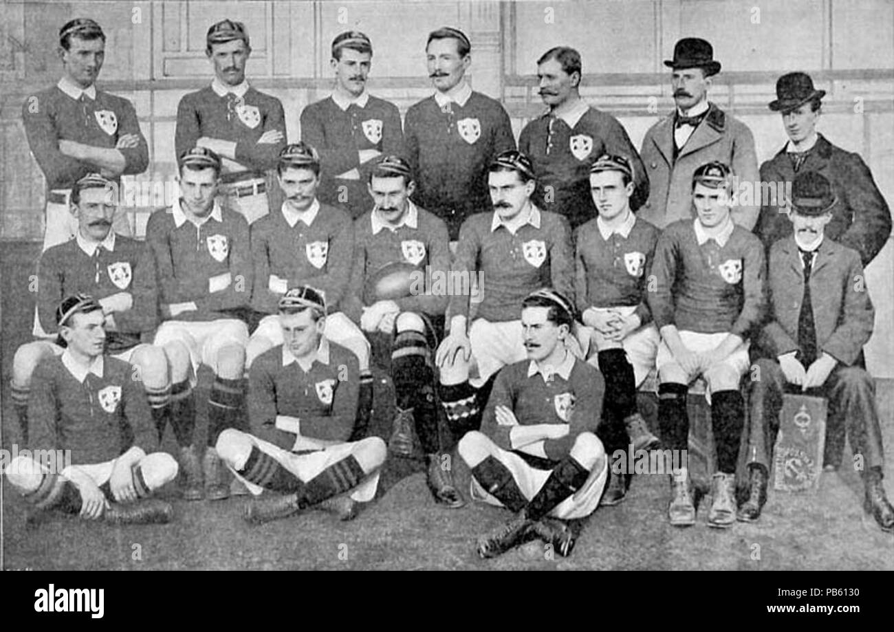 811 Ireland rugby team 1898 Stock Photo Alamy