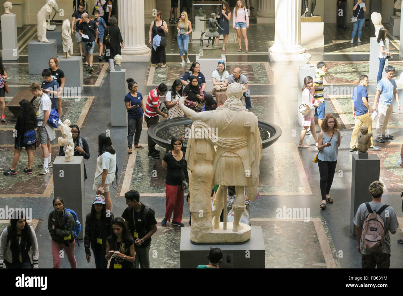 Metropolitan Museum of Art in New York City, USA Stock Photo
