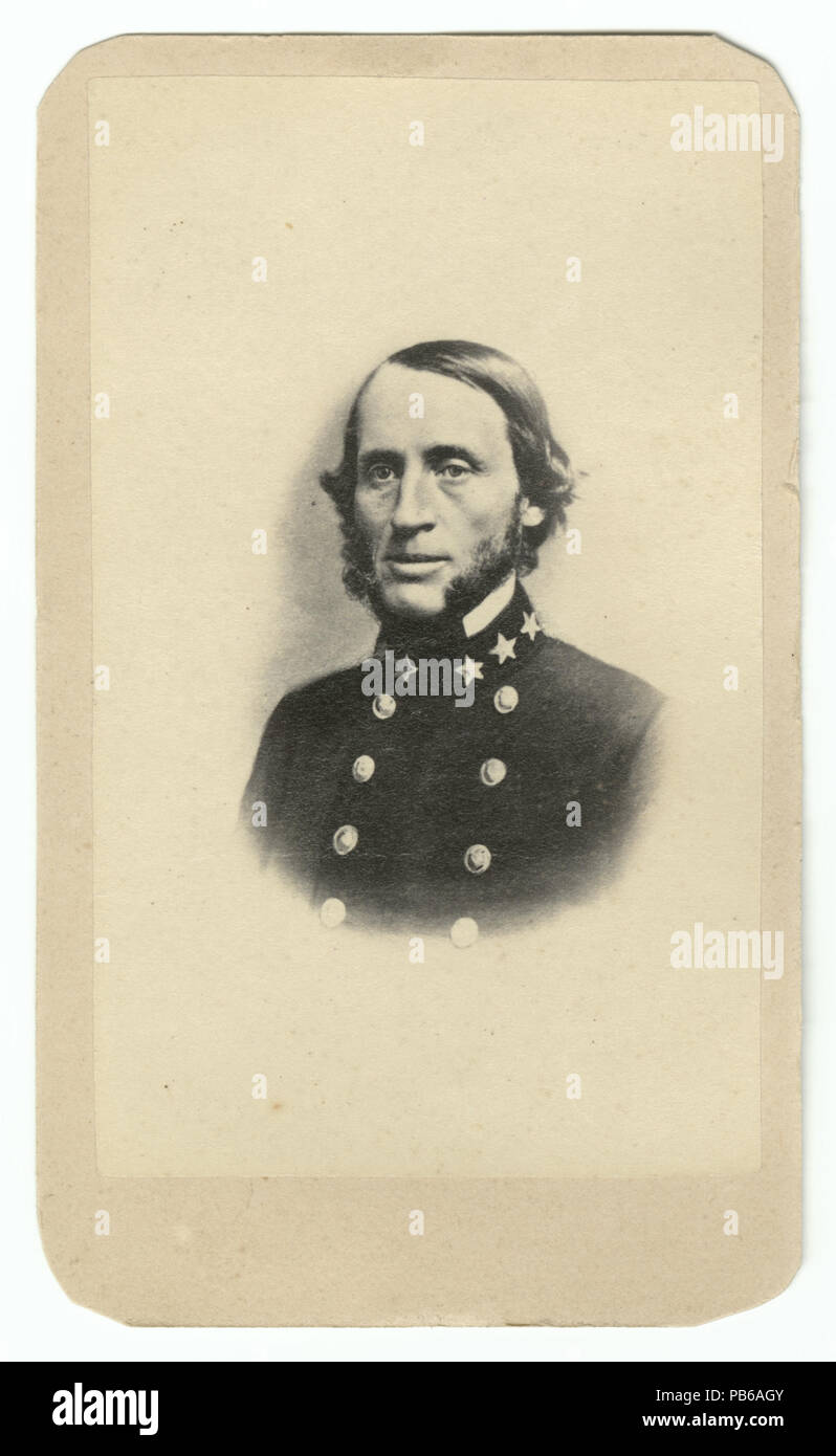 1215 Portrait of Brigadier General Thomas Lanier Clingman Stock Photo