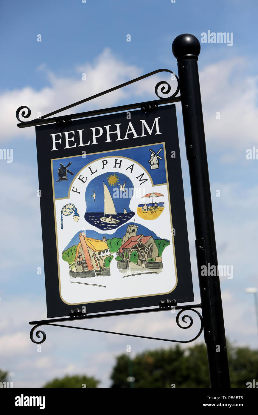 New street signs created by artists passers by into the