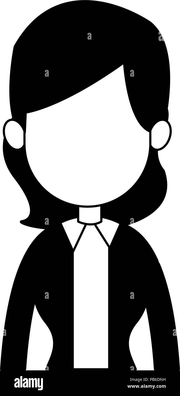 Business executive woman avatar vector illustration graphic design ...
