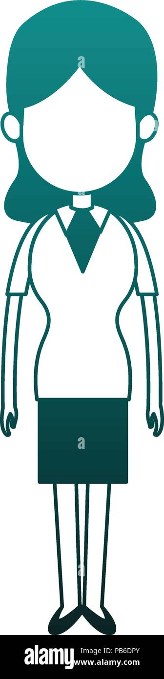 Business executive woman avatar vector illustration graphic design ...