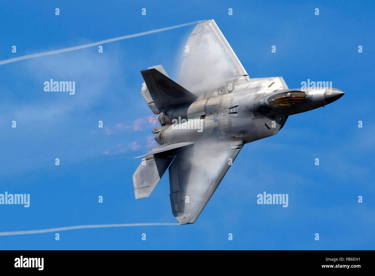 U.S. Air Force F-22 Raptor Stock Photo