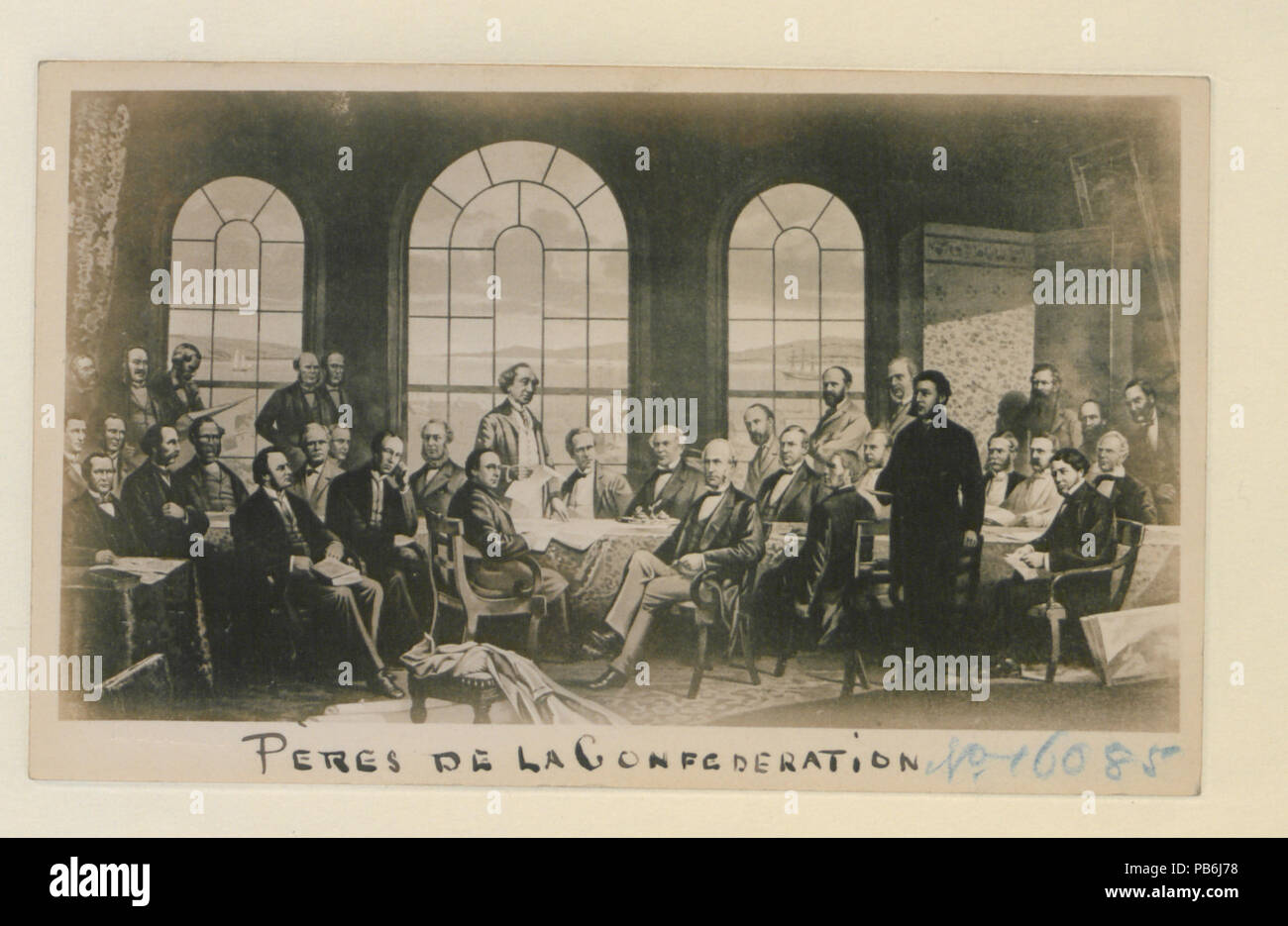 1182 Peres de la Confederation No 62 (HS85-10-16085) original Stock Photo