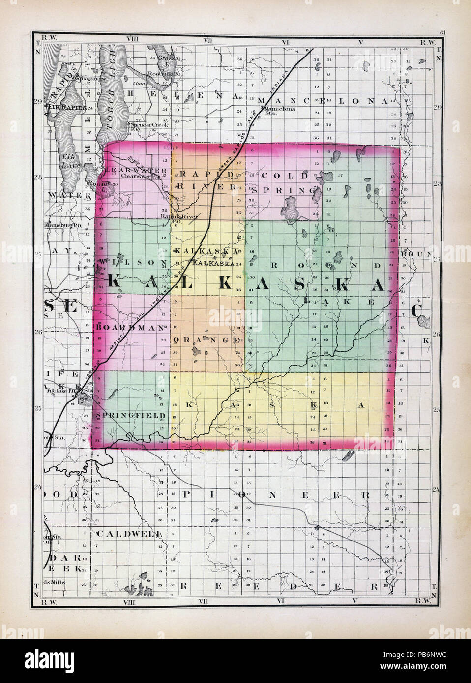 Kalkaska county hires stock photography and images Alamy