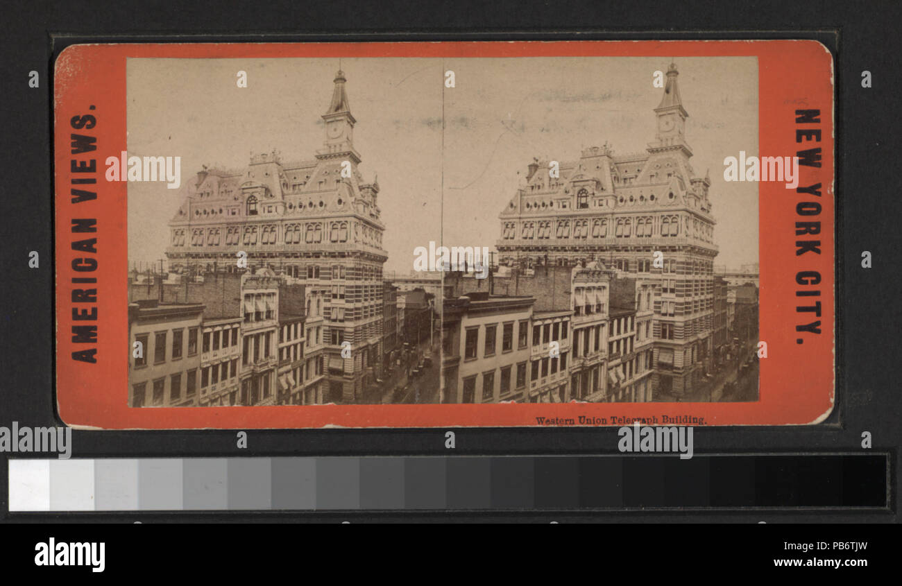Western Union Telegraph Building, New York. - NYPL Digital Collections