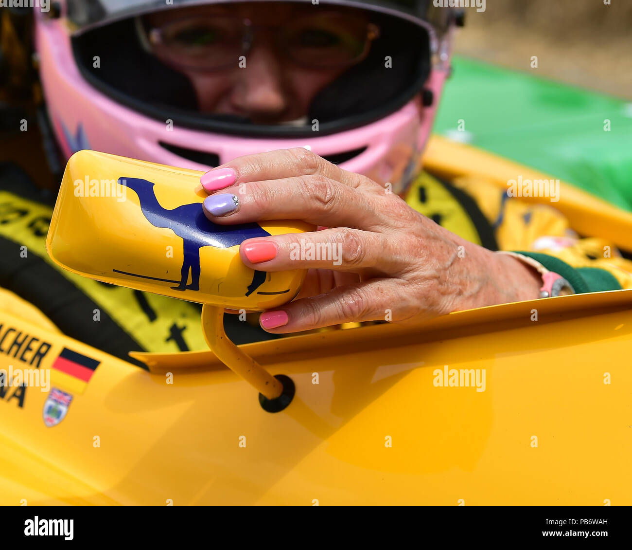 Lorina McLaughlin, Benetton B192, The Turbo era and beyond, Festival of Speed - The Silver Jubilee, Goodwood Festival of Speed, 2018,  Motorsports, au Stock Photo