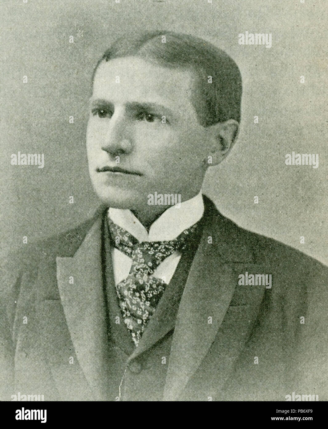 . English: Nevada N. Stranahan, of Fulton, Oswego County, New York. Collector of the Port of New York, appointed by Theodore Roosevelt. Image from American Monthly Review of Reviews, December 1901. Published in December 1901 1093 Nevada N. Stranahan Stock Photo