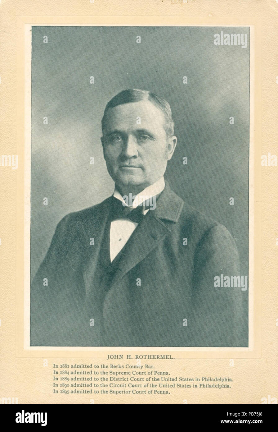 838 John Hoover Rothermel Stock Photo