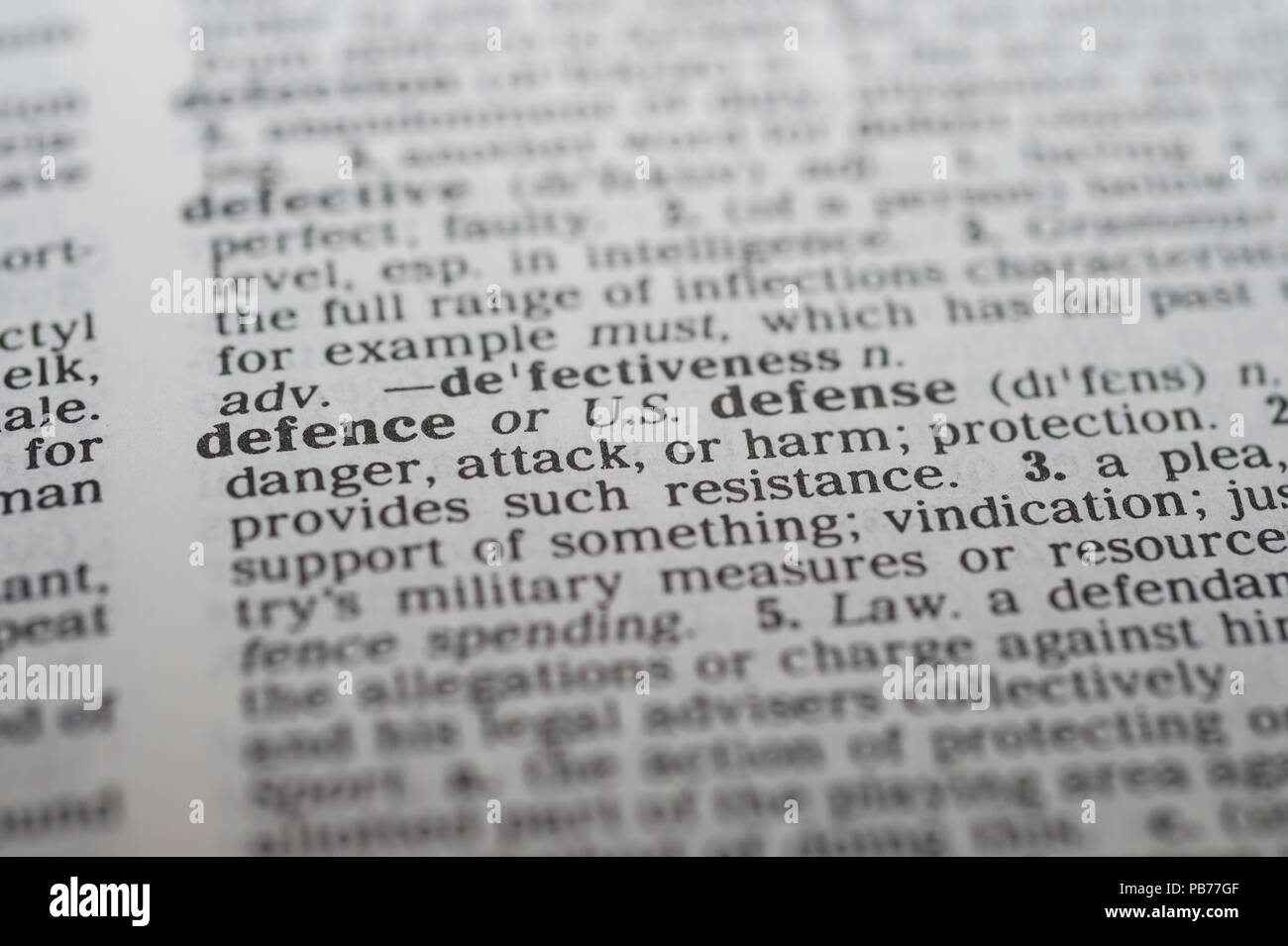 Defence, dictionary definition, danger, attack, or harm; protection ...