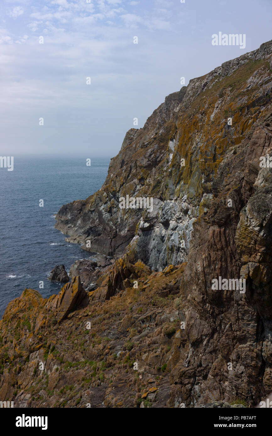 Sea Cliffs. Mull of Galloway.. Scotland Stock Photo