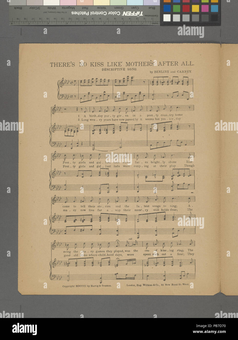 1717 There's no kiss like mother's after all (NYPL Hades-608966-1947036 ...