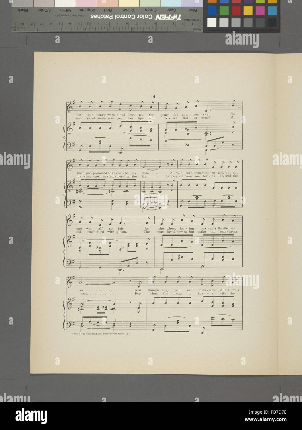 1717 There's one rose that will never bloom again (NYPL Hades-608968 ...