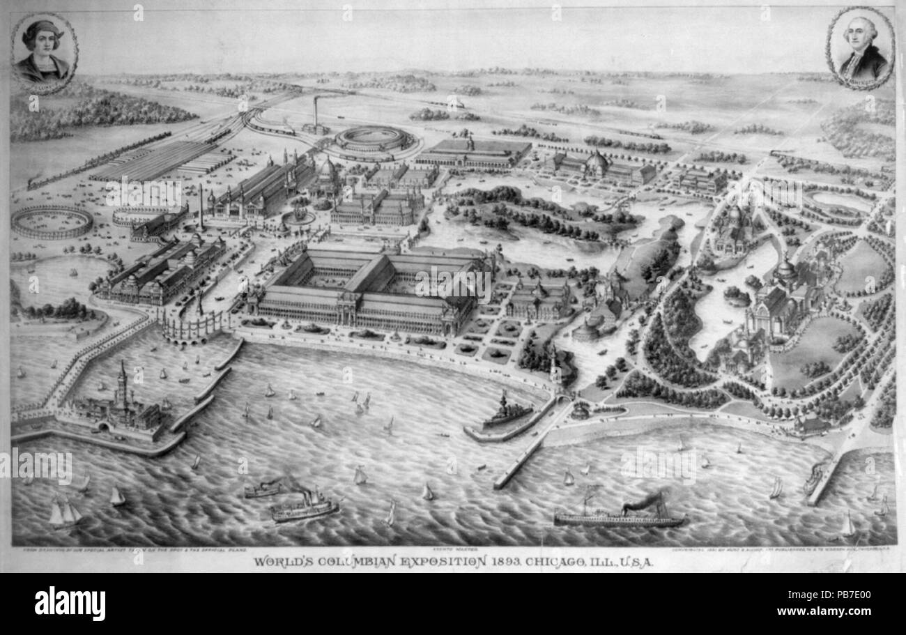 Worlds columbian exposition 1893 hi-res stock photography and images ...