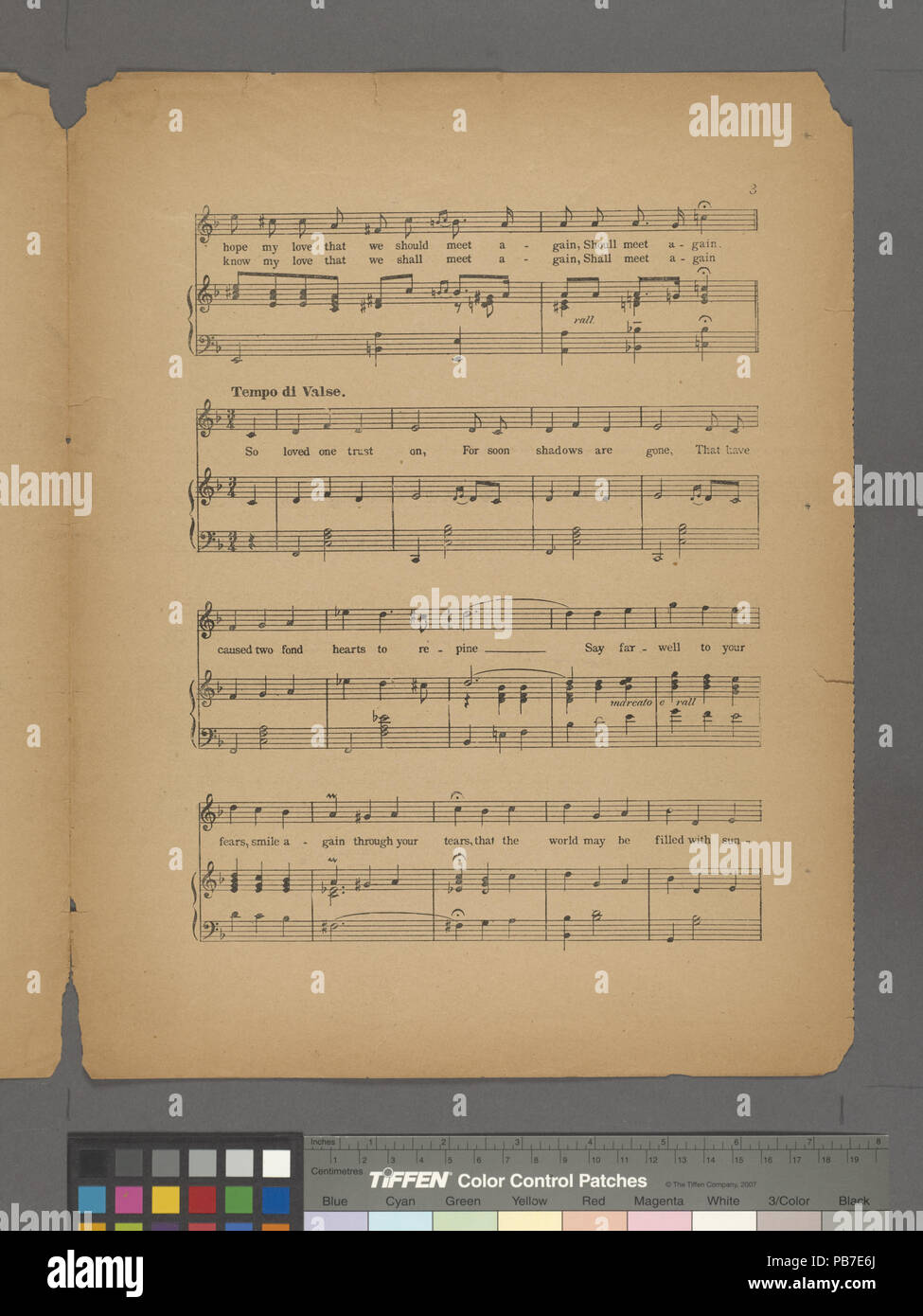 1838 We'll meet again (NYPL Hades-609536-1998628) Stock Photo