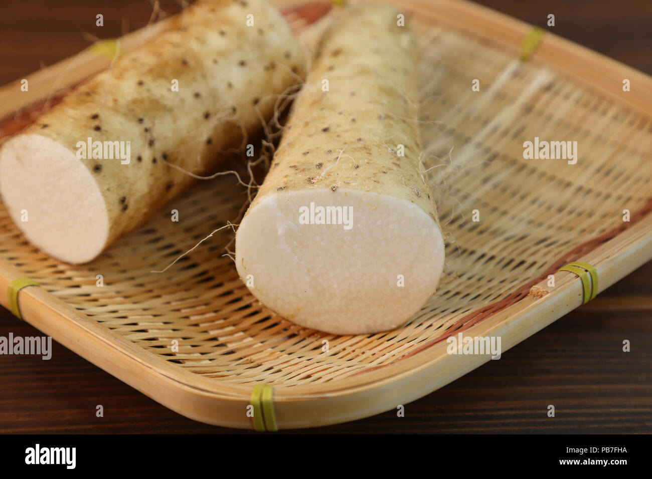 Japanese Yam Stock Photo Alamy