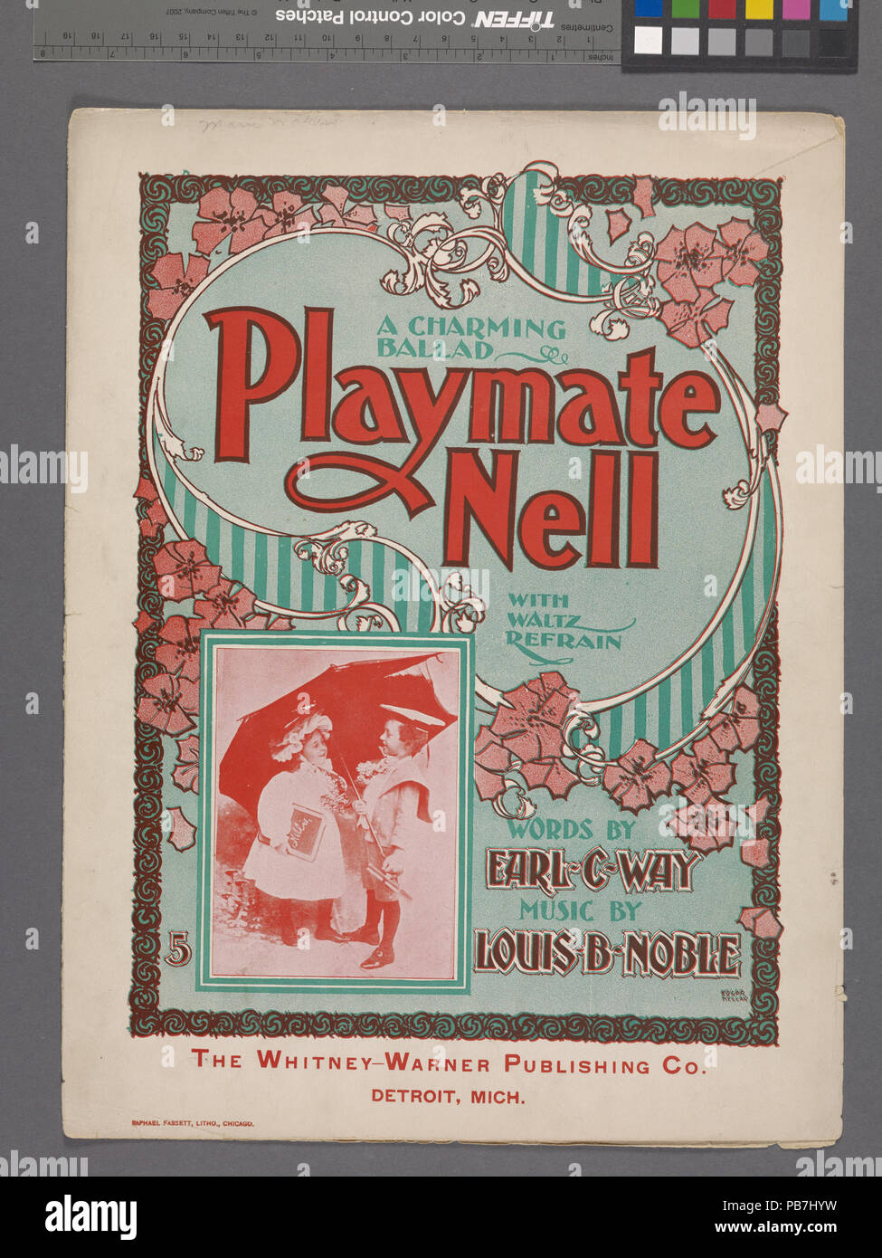 1206 Playmate Nell (NYPL Hades-609067-1257139) Stock Photo