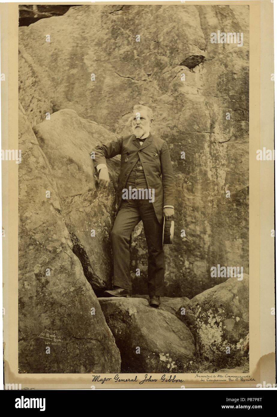 837 John Gibbon, Major General Stock Photo Alamy