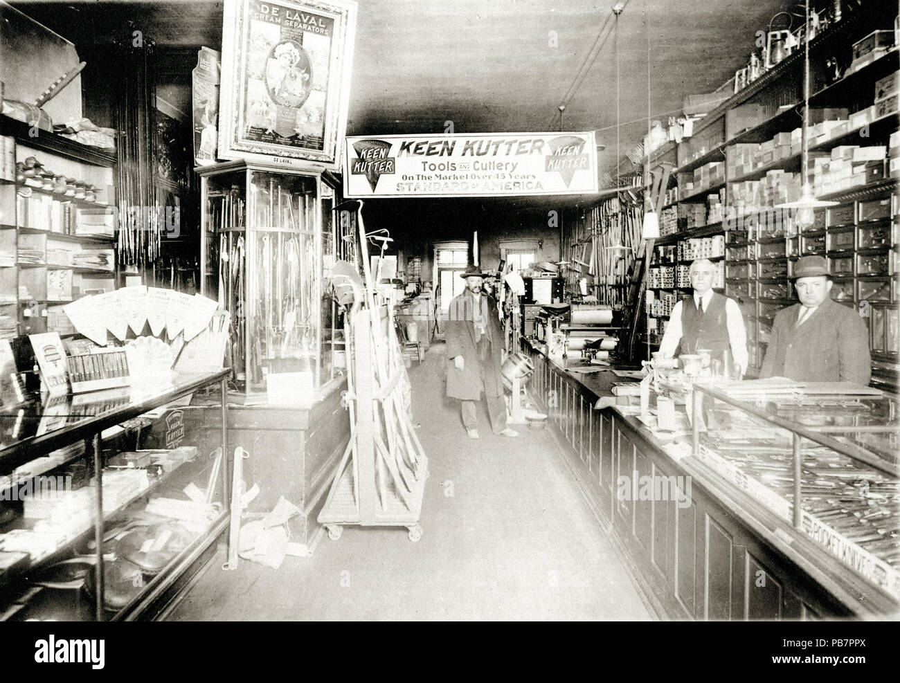 807 Interior view of the E.G. Busch Hardware Store, Washington, MO