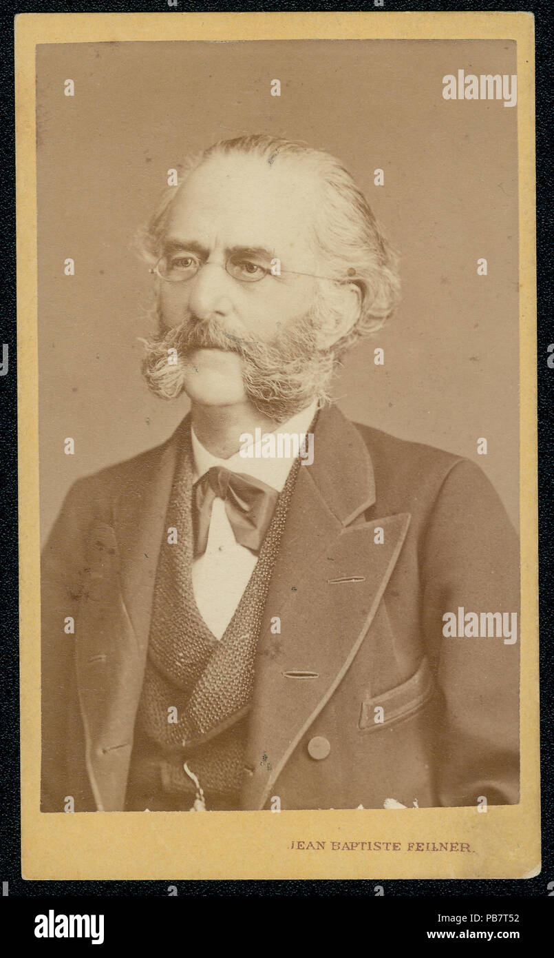 753 Henry Boernstein (Heinrich Boernstein) (1805 - 1892) Stock Photo